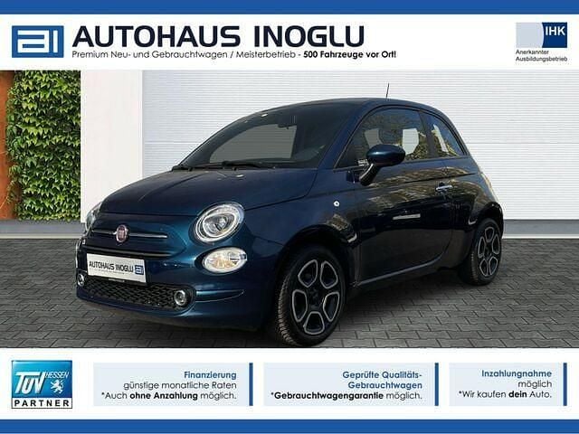 Blau Gebraucht 2023 Fiat 500 Club Kleinwagen | 10.635 € (Guter Preis) - Bild 1/2