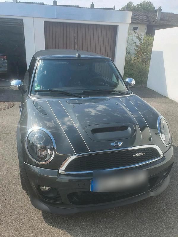 Grau Gebraucht 2015 Mini John Cooper Works Cabriolet Cabrio | 15.200 € (Etwas zu teuer) - Bild 1/4