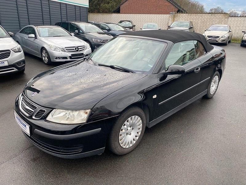 Schwarz Gebraucht 2006 Saab 9-3 Cabriolet Linear Cabrio | 11.900 € (Teuer) - Bild 1/4