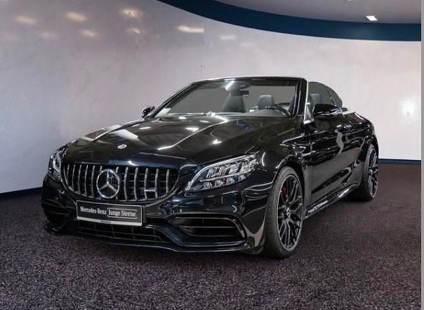 Schwarz Gebraucht 2022 Mercedes C63S AMG AMG Cabrio | 78.950 € (Fairer Preis) - Bild 1/4