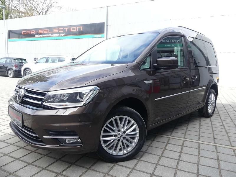 Gebraucht VW Caddy Highline 150 PS (110 kW) 2016 Braun Van / Kleinbus