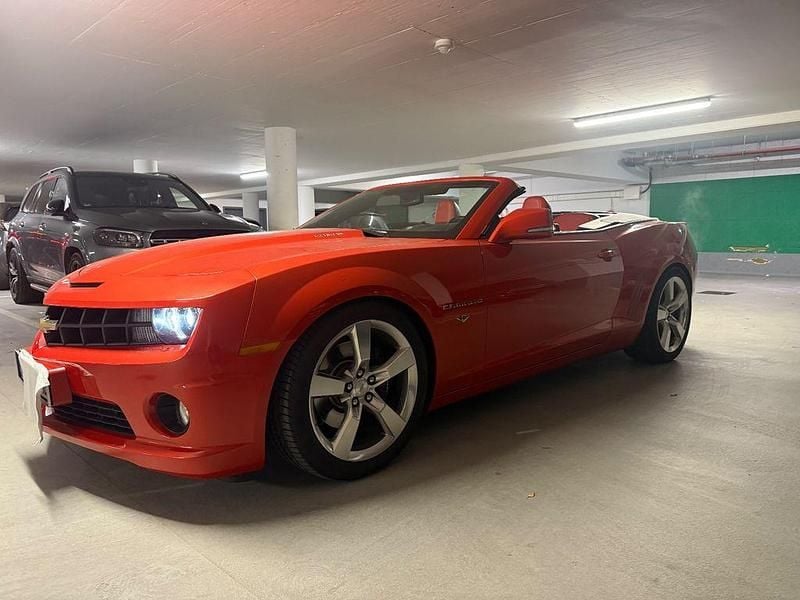 Gebraucht Chevrolet Camaro 405 PS (297 kW) 2012 Rot Cabrio