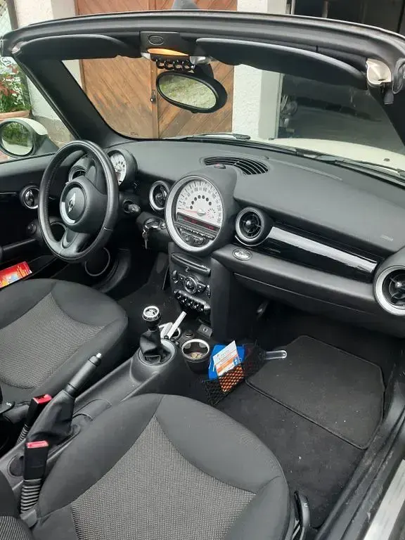 Gebraucht Mini One Cabriolet 98 PS (72 kW) 2014 Weiß Cabrio
