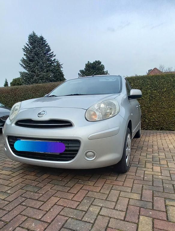 Silber Gebraucht 2011 Nissan Micra Visia Limousine | 2.490 € (Superpreis) - Bild 1/4