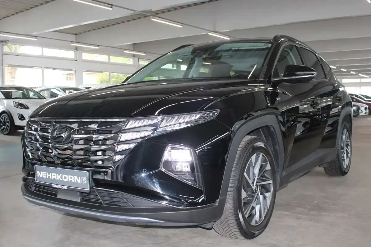 Gebraucht Hyundai Tucson Trend 150 PS (110 kW) 2021 Schwarz SUV
