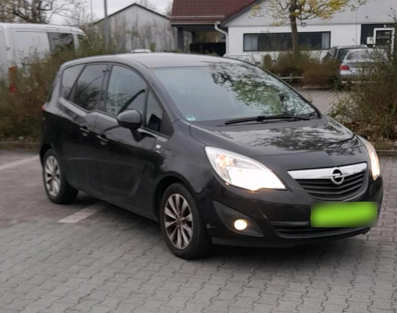 Gebraucht Opel Meriva Active 100 PS (73 kW) 2013 Schwarz Van / Kleinbus