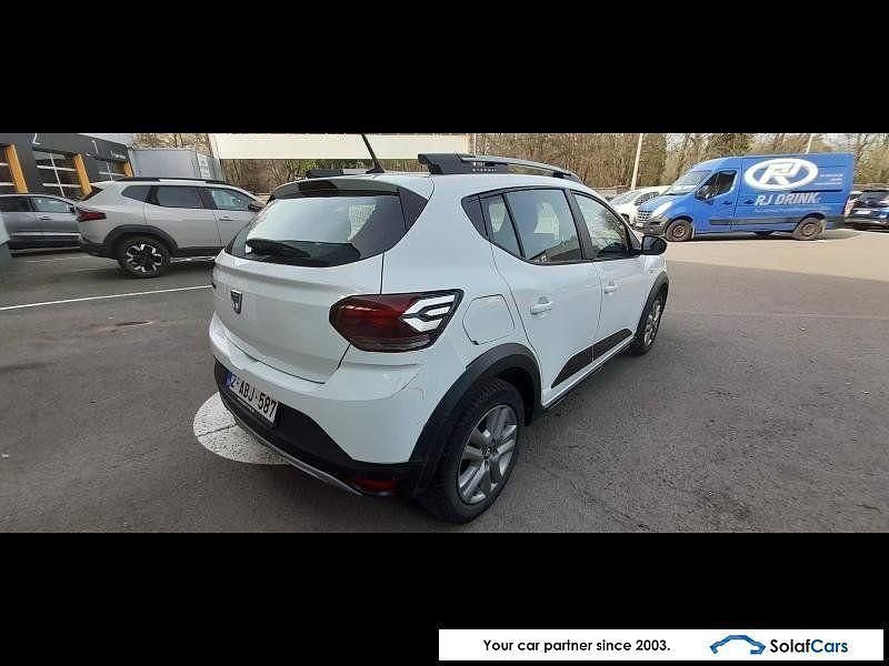 Gebraucht Dacia Sandero Stepway 91 PS (66 kW) 2021 Weiß SUV