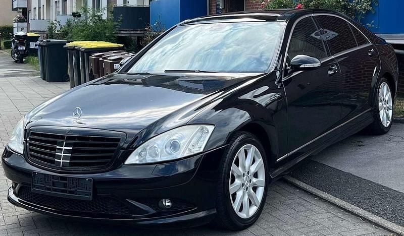 Obsidianschwarz Gebraucht 2007 Mercedes S320 AMG line Limousine | 8.200 € (Superpreis) - Bild 1/4
