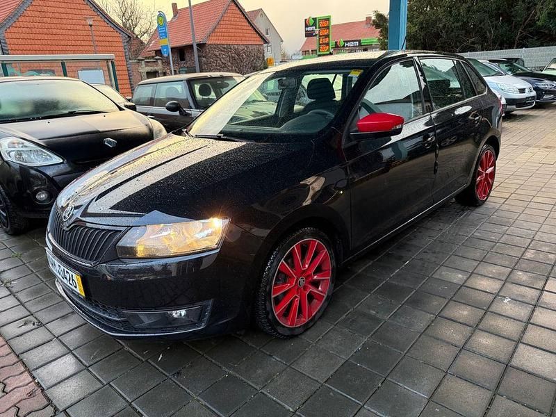 Gebraucht Skoda Rapid 90 PS (66 kW) 2016 Schwarz Kleinwagen