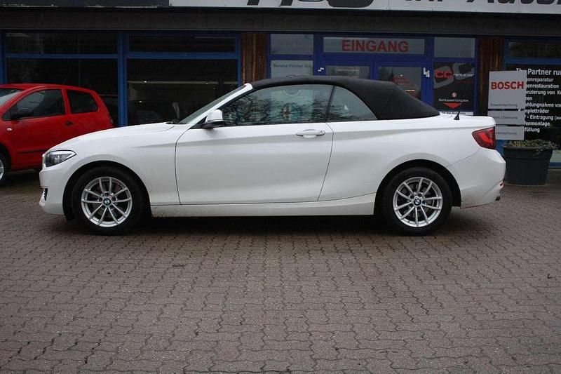 Gebraucht BMW 220 184 PS (135 kW) 2015 Alpinweiss iii Cabrio