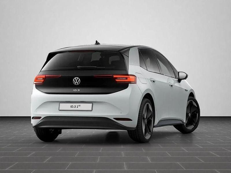 Gebraucht VW ID.3 Pro Performance 150 kW (204 PS) 2021 Gletscherweiß metallic schwarz (metallic) Kleinwagen