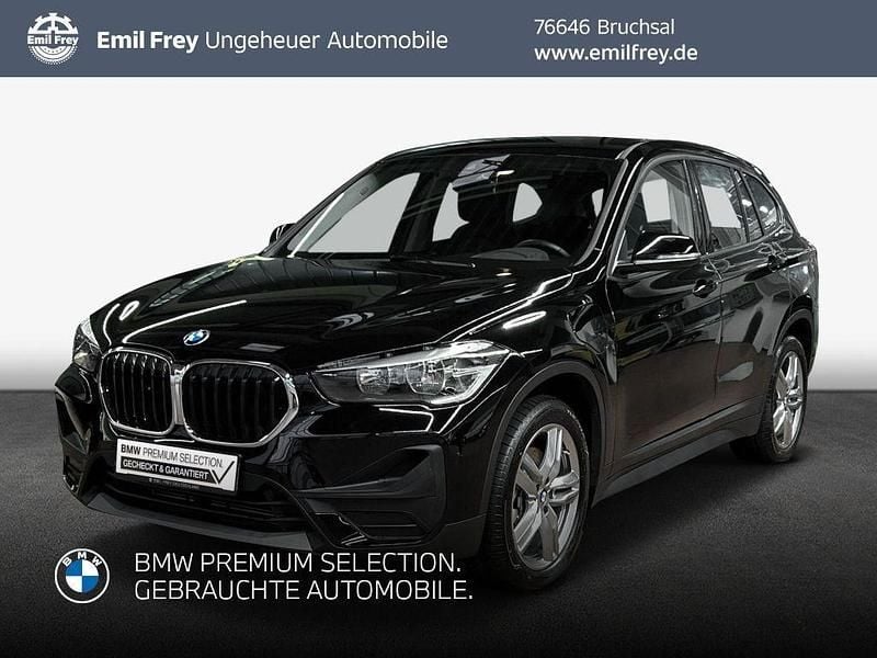 Schwarz Gebraucht 2021 BMW X1 Advantage SUV | 20.990 € (Superpreis) - Bild 1/3