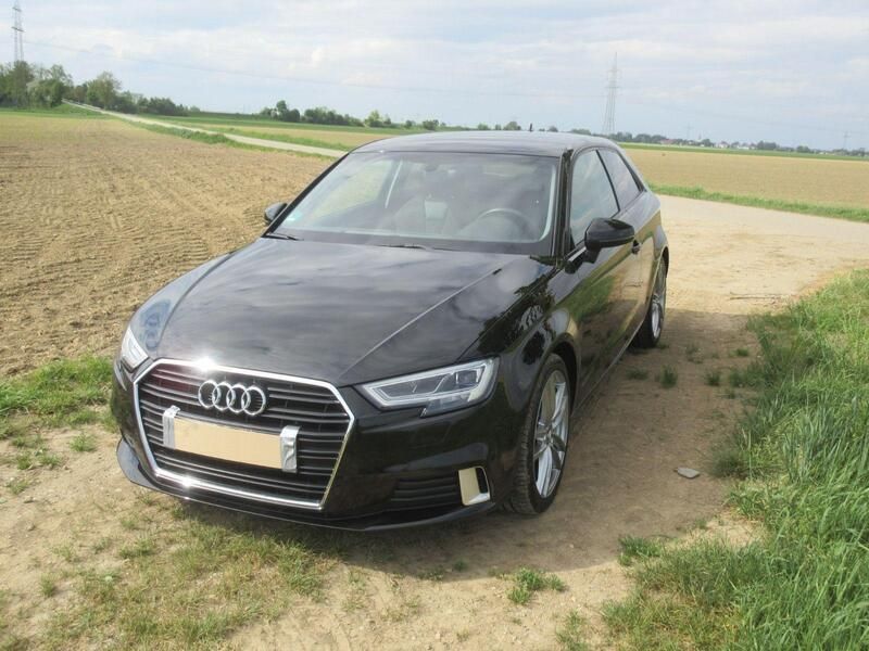 Schwarz Gebraucht 2017 Audi A3 Sport Limousine | 16.400 € (Guter Preis) - Bild 1/4