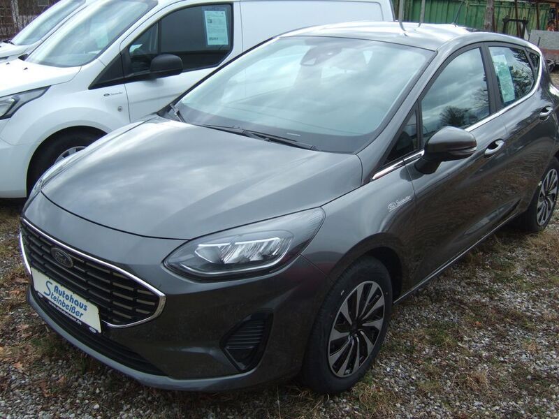 Magneticgrau (metallic) Gebraucht 2023 Ford Fiesta Titanium Kleinwagen | 22.250 € (Teuer) - Bild 1/4