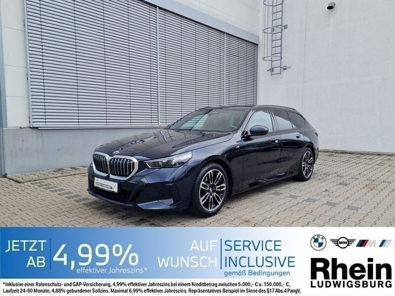 Schwarz Gebraucht 2024 BMW 520 M Sport Limousine | 52.989 € (Superpreis) - Bild 1/4