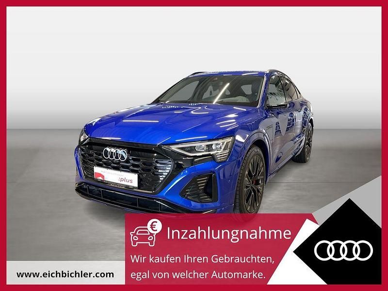 Ultrablau (metallic) Gebraucht 2024 Audi Q8 e-tron Ambiente SUV | 64.820 € - Bild 1/4