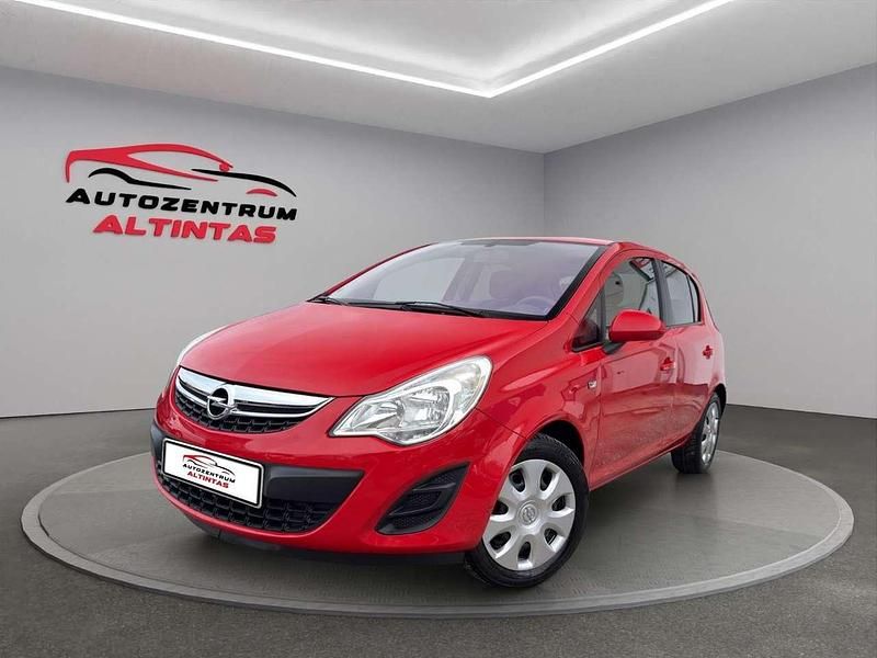 Gebraucht Opel Corsa Edition 101 PS (74 kW) 2013 Rot Kleinwagen