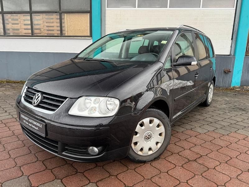 Gebraucht VW Touran Highline 140 PS (102 kW) 2006 Schwarz Van / Kleinbus