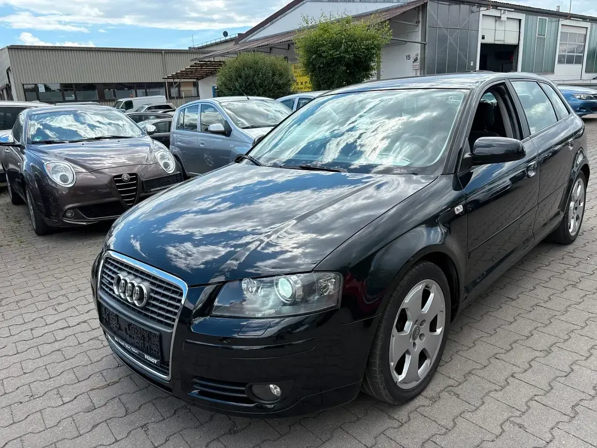 Gebraucht Audi A3 140 PS (102 kW) 2007 Schwarz Kleinwagen