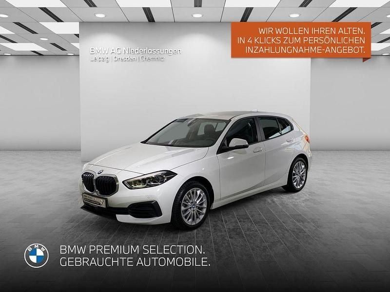 Weiß Gebraucht 2022 BMW 118 Advantage Kleinwagen | 21.911 € (Fairer Preis) - Bild 1/4