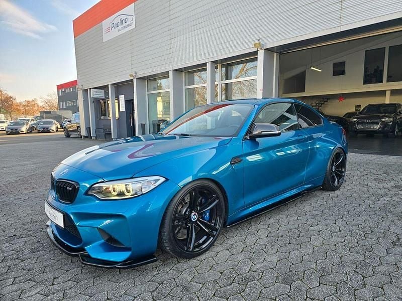 Long beach blue metallic Gebraucht 2017 BMW M2 M Performance Coupé | 38.980 € (Superpreis) - Bild 1/4