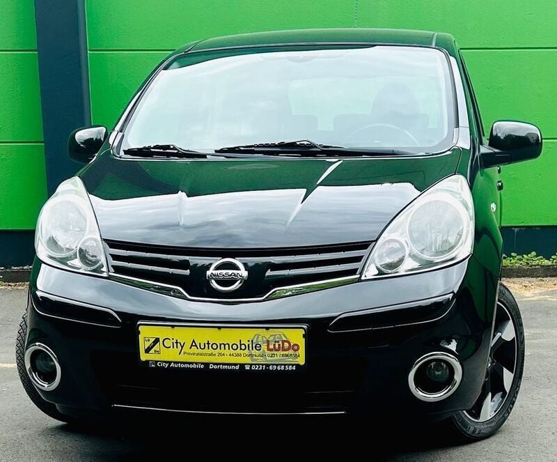 Gebraucht Nissan Note I-Way 88 PS (64 kW) 2012 Schwarz Van / Kleinbus
