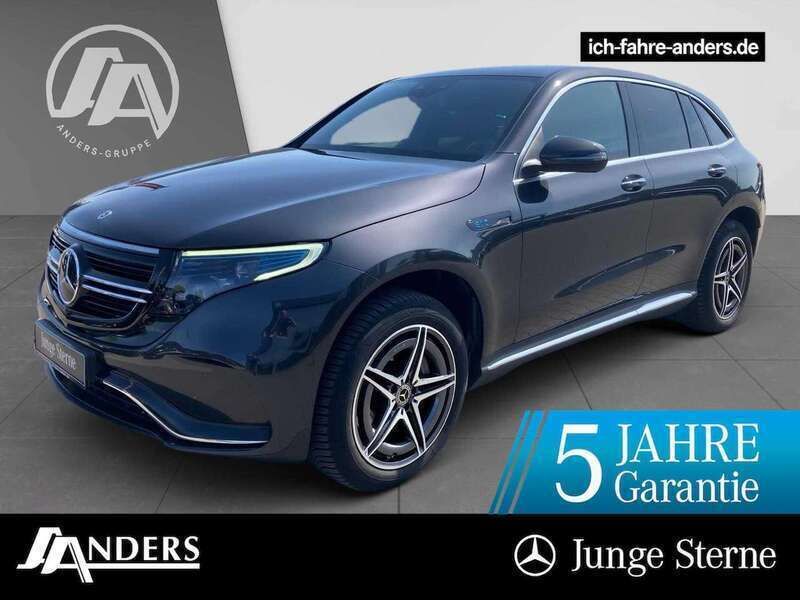 Graphitgrau Gebraucht 2021 Mercedes EQC400 AMG SUV | 36.934 € (Fairer Preis) - Bild 1/3