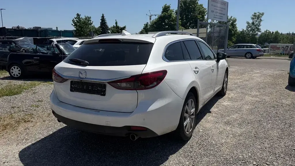 Gebraucht Mazda 6 Sports-Line 175 PS (128 kW) 2016 Weiß Kombi