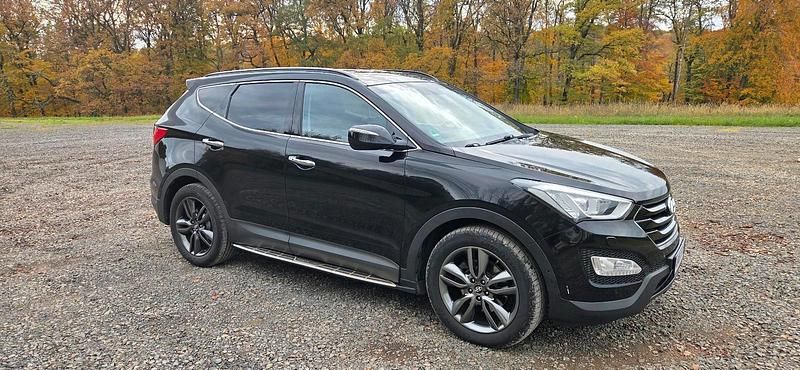 Schwarz Gebraucht 2013 Hyundai Santa Fe Premium SUV | 9.999 € - Bild 1/4