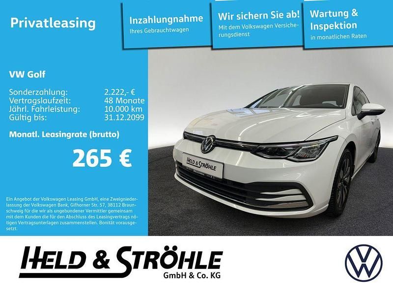 Gebraucht VW Golf VIII Move 110 PS (80 kW) 2024 Pure white Limousine