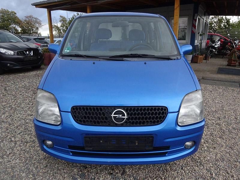 Gebraucht Opel Agila 75 PS (55 kW) 2003 Blau Kleinwagen