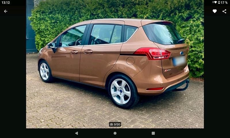 Gebraucht Ford B-MAX 125 PS (91 kW) 2014 Braun Van / Kleinbus