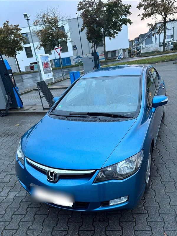 Blau Gebraucht 2007 Honda Civic Hybrid Limousine | 6.250 € (Fairer Preis) - Bild 1/4