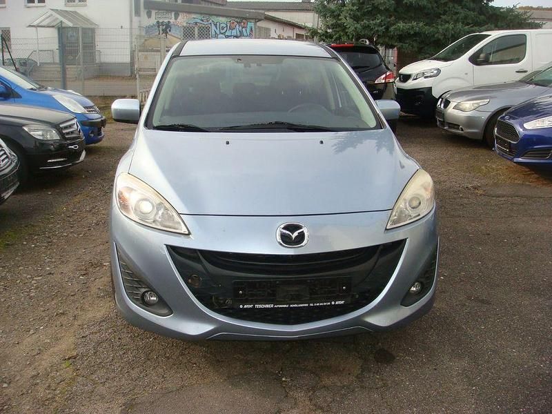 Blau Gebraucht 2011 Mazda 5 Center-Line Van / Kleinbus | 3.300 € (Superpreis) - Bild 1/4