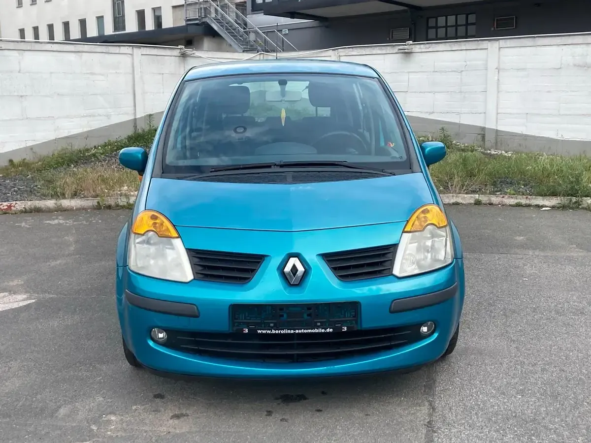 Gebraucht Renault Modus 75 PS (55 kW) 2004 Blau Van / Kleinbus