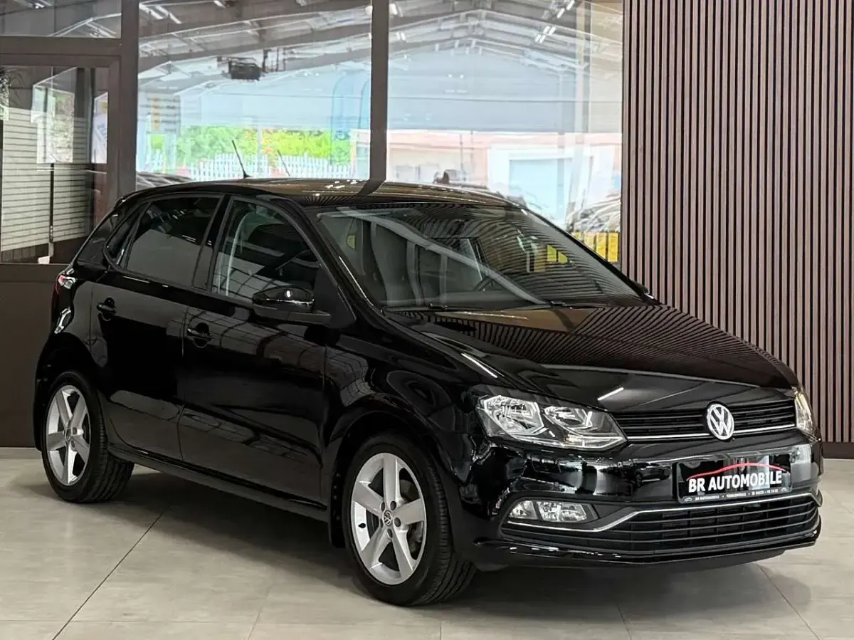 Gebraucht VW Polo Comfortline 90 PS (66 kW) 2017 Schwarz Kleinwagen