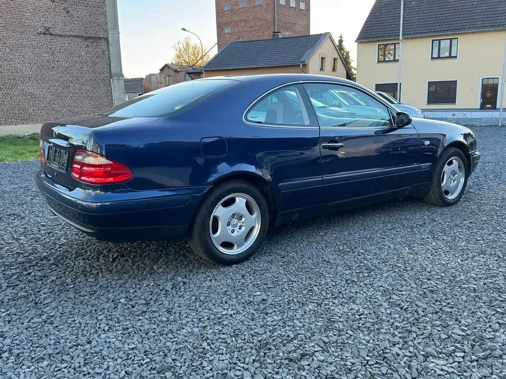 Gebraucht Mercedes CLK200 Elegance 136 PS (100 kW) 1998 Blau Coupé