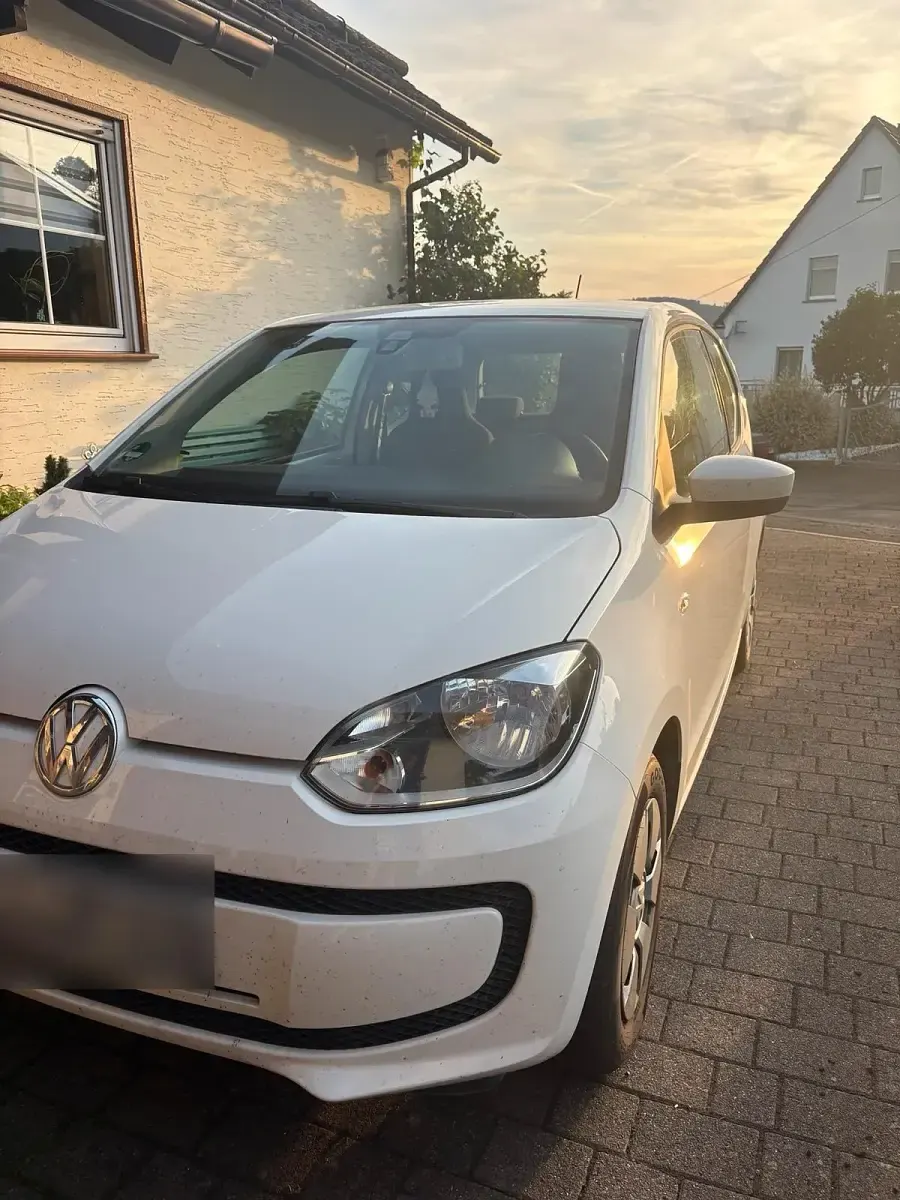 Gebraucht VW up! move up! 60 PS (44 kW) 2013 Weiß Kleinwagen