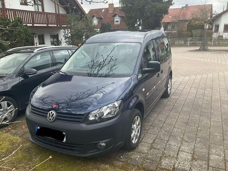 Gebraucht VW Caddy 86 PS (63 kW) 2011 Blau Van / Kleinbus