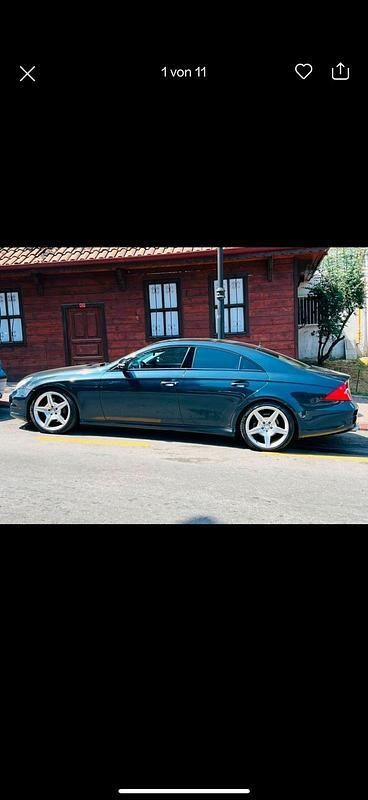 Schwarz Gebraucht 2005 Mercedes CLS500 Limousine | 9.450 € (Fairer Preis) - Bild 1/4