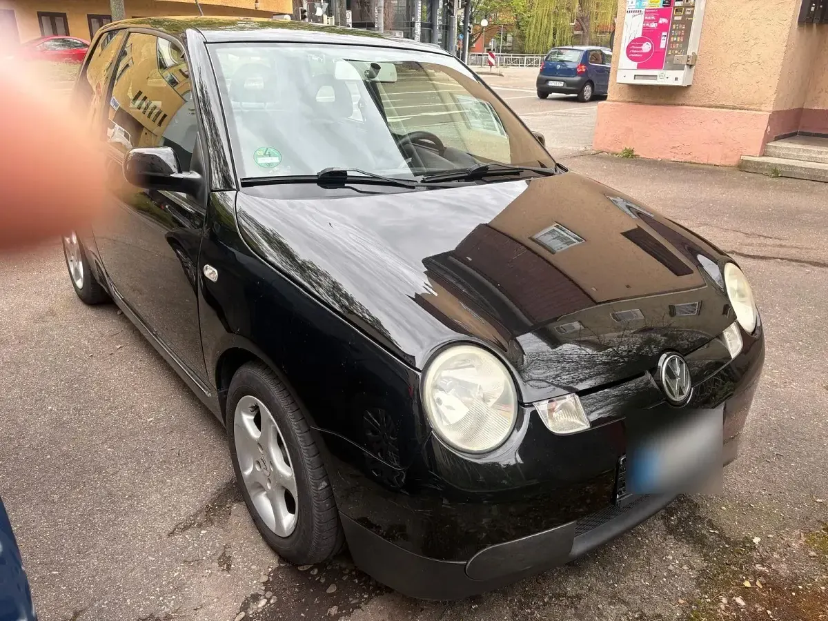 Gebraucht VW Lupo 61 PS (44 kW) 2002 Schwarz Kleinwagen