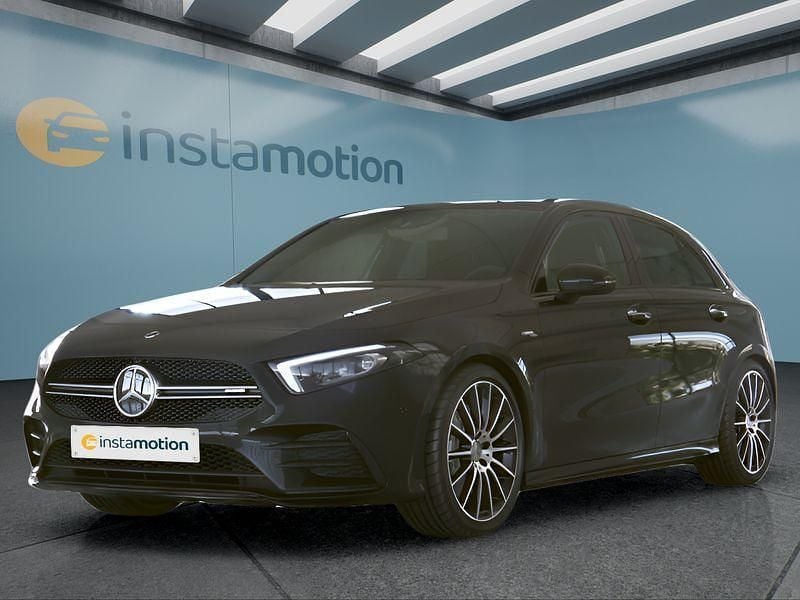 Schwarz Gebraucht 2022 Mercedes A35 AMG AMG Limousine | 40.699 € (Fairer Preis) - Bild 1/4