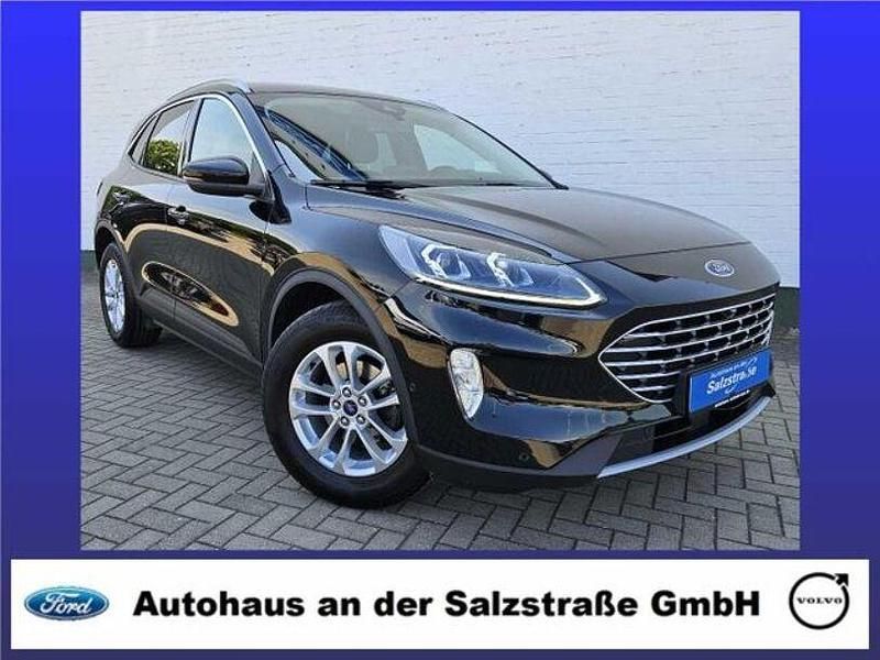 Obsidianschwarz metallic Gebraucht 2023 Ford Kuga Titanium SUV | 22.898 € (Teuer) - Bild 1/3