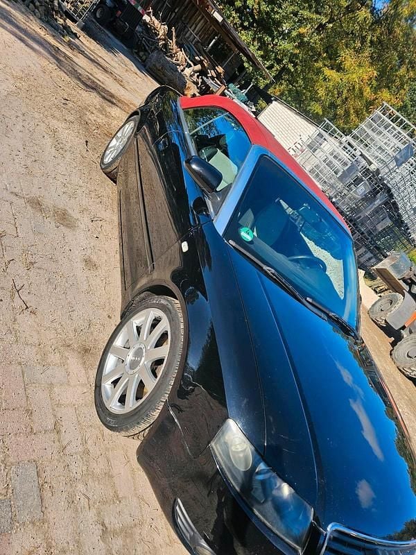 Schwarz Gebraucht 2004 Audi A4 Cabriolet S-Line Cabrio | 2.800 € (Guter Preis) - Bild 1/4