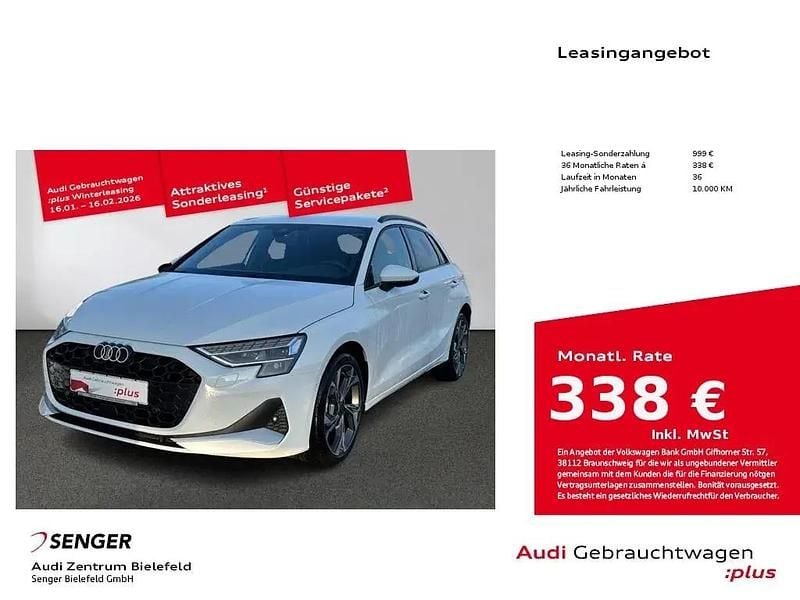Weiß Gebraucht 2025 Audi A3 Advanced Plus | 36.980 € (Guter Preis) - Bild 1/1