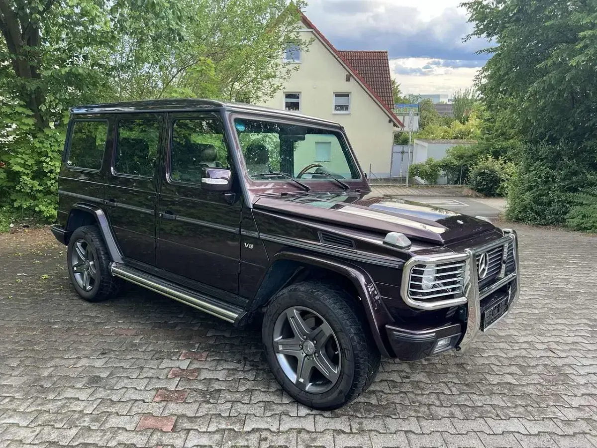 Gebraucht Mercedes G500 Classic 296 PS (217 kW) 2000 Violett SUV