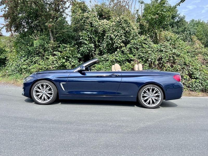 Gebraucht BMW 430 Cabriolet Luxury Line 252 PS (185 kW) 2017 Blau Cabrio