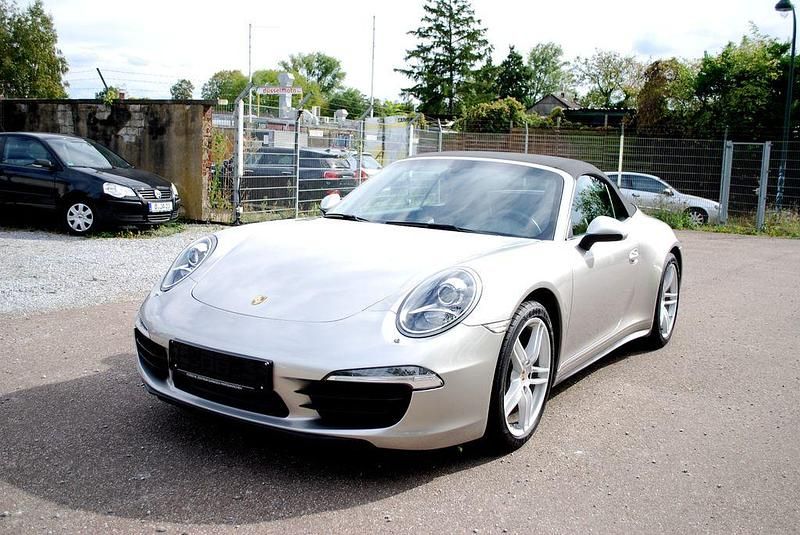 Silber Gebraucht 2012 Porsche 911 Carrera 4 Cabriolet Cabrio | 69.700 € (Guter Preis) - Bild 1/4