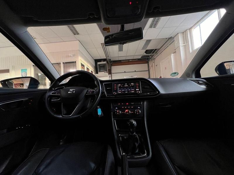 Gebraucht Seat Leon ST Style 110 PS (80 kW) 2014 Blau Kombi