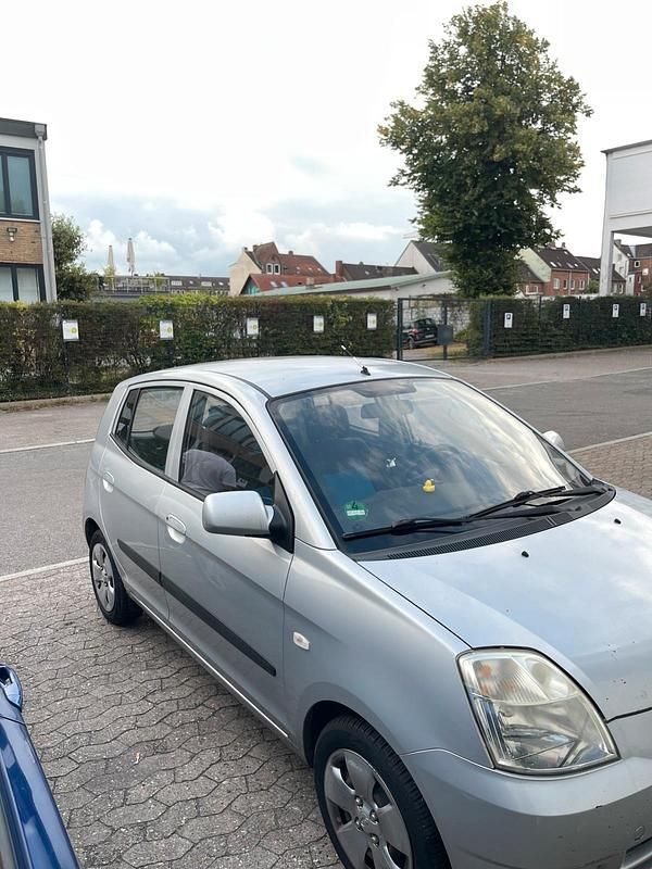 Gebraucht Kia Picanto 2007 Silber Kleinwagen